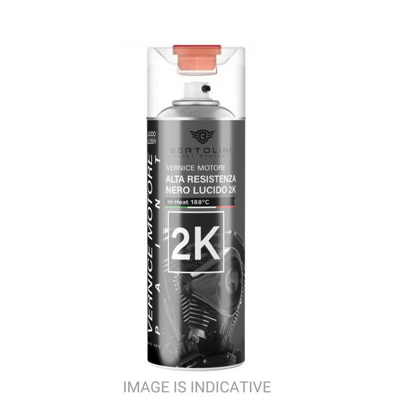 GLOSSY BLACK Spray High Temperature Engine Resistant To Petrol