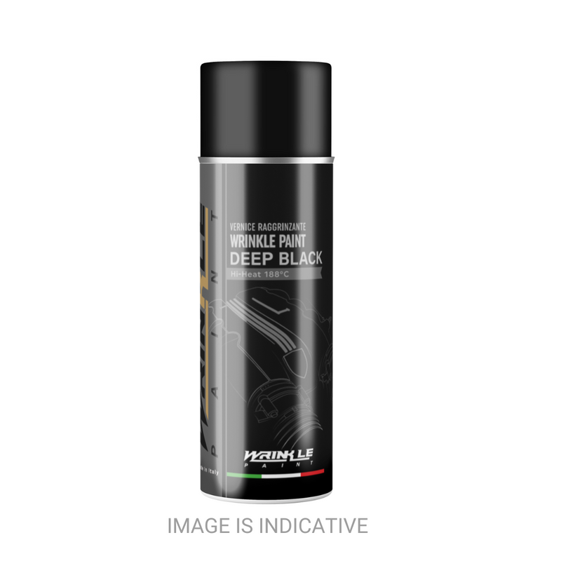 NERO Raggrinzante Vernice Spray Harley Davidson Alta Temperatura 400ml