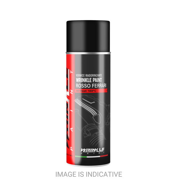 FERRARI RED Spray Wrinkle Paint High Temperature 400ml